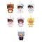 Detective Conan / Case Closed Plush Figures Bear Detective Series Blind Box 15 cm Display (6)
