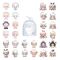 MiMiA Crystal Palace Series Mini Figures Blind Box Assortment (10)