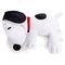 Peanuts Plush Figure with weight Calming Snoopy 40 cm
