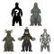 Godzilla Toho (Monster Island) Action Figure Blind Box Wave 7 Display (12)