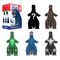 Godzilla Toho (Marusan) Action Figure Blind Box Wave 6 Display (12)
