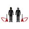 Daft Punk ReAction Action Figures 2-Pack Wave 01 Human After All 10 cm