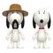 Peanuts ReAction Action Figures 2-Pack Snoopy & Spike 10 cm
