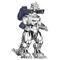 Godzilla Toho ReAction Action Figure Mechagodzilla (2002) 24 cm
