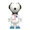 Peanuts Supersize Vinyl Action Figure Snoopy White Spacesuit 30 cm
