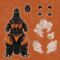 Toho Ultimates Action Figure Burning Godzilla 1995 20 cm