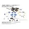 Zoids Plastic Model Kit 1/72 AZ-03EX Murasame Liger Original Color