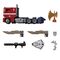 Transformers Team-Up Series Action Figure MPG-17 Optimus Prime Style Generation