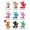 Lucky Cats Blind Box Figures Assortment 6 cm (8)