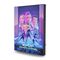 KPop Demon Hunters Canvas Print with light