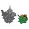 Lord of the Rings Collectors Pins 2-Pack No Man can Kill Me & I Am No Man! 7 cm