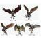 D&D Icons of the Realms Mini Figures Aarakocra Flock 20 cm