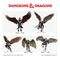 D&D Icons of the Realms Mini Figures Aarakocra Flock 20 cm