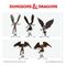 D&D Icons of the Realms Mini Figures Harpy Flock 20 cm