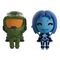 Halo Vinyl Figures The Master Chief & Cortana Monitor Buddiez