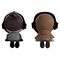 Call of Duty Vinyl Figures Ghost & Soap Monitor Buddiez 7 cm