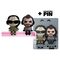 Call of Duty Vinyl Figures Ghost & Soap Monitor Buddiez 7 cm