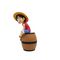 ONE PIECE - Luffy on a Barrel - Light-Up Figure - 8inch