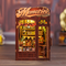 BOOK NOOK KIT - DIY - Memories Music Bookshop - 136pc + LED Light