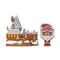 HARRY POTTER GB - POP TOWN N° 42 - Dumbledore & Poudlard