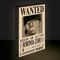 ONE PIECE - Zoro Wanted - Light Canvas 40X30 Cm
