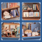 BOOK NOOK KIT - DIY- Literature Bookstore - 186pc + LED Light