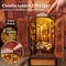 BOOK NOOK KIT - DIY - Memories Bookshop - 127pc + LED Light