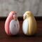 THE BOY AND THE HERON - Red & Yellow bird - 2 Figure Set 7.6cm