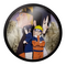 NARUTO SHIPPUDEN - Naruto & Sasuke -Wood Decor Frame 3D Poster 30x30cm