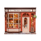 MINIATURE HOUSE - DIY- Thames Bookstore - 343pc + LED Light
