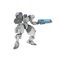 POWERDOLLS - 1/48 X-4 + C - Model Kit 13cm