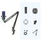 BOYA CastMic G40B Wired Gaming Microphone with Arm, USB-C - Black