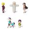 ONE PIECE - WCF Wanokuni Onigashima 5 - Assortiments 12 Figurines 7cm
