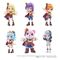 BanG Dream! PalVerse Mini Figures Hello, Happy World! Blind Box Display (6)