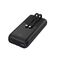 Gembird PB20-PD20-LCD-01 Fast charging power bank with integrated cables, 20W, 20000 mAh, black