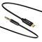 USB-C to 3.5mm mini jack audio cable Baseus Yiven 1.2m (black)