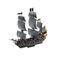 PIRATES OF THE CARIBBEAN - Black Pearl - Model Kit Click System 1/150