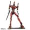 EVANGELION - Unit 02 - Metallic Nano Puzzle 16.5cm