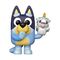 BLUEY - POP Animation N° XXXX - Bandit with Unicourse
