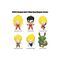 DRAGON BALL Z -Serie 1 -3D Foam Magnets in blind bags (Display 12 Pcs)