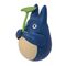 MY NEIGHBOR TOTORO - Blue Totoro with leaf - Figure Culbuto 5.8cm