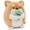 SUPER MOCHIE - Dog Hiro with bubble tea - Plush 16cm