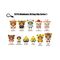 RILAKKUMA - Series 1 - 3D Foam Bag Clip (Display 24 Pcs)