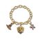 HARRY POTTER - Charm Bracelet - Lumos Hufflepuff