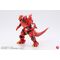 GODZILLA X EVANGELION - Mechagodzilla EVA Colour - 4 Statue Set 9cm