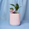 ANGEL - Planter with a Angel 3D Stitch + Faux Plant