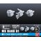 GUNDAM - Builders Part HD 1/144 MS Hand 01 (E.F.S.F.) - Model Kit