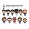 STRANGER THINGS - Series 6 - 3D Foam Bag Clip (Display 24 Pcs)