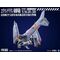 EVANGELION - YAGR-3B UNAF VTOL Aircraft - Plastic Model Kit 13.3cm