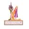 DISNEY PRINCESS - Rapunzel - Mini Castle Plaque